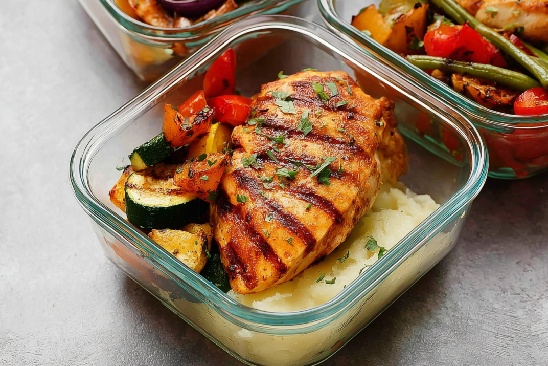 Chicken Breast Meal Prep Bowls