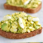 Delicious Avocado Egg Salad Sandwich Ready to Serve
