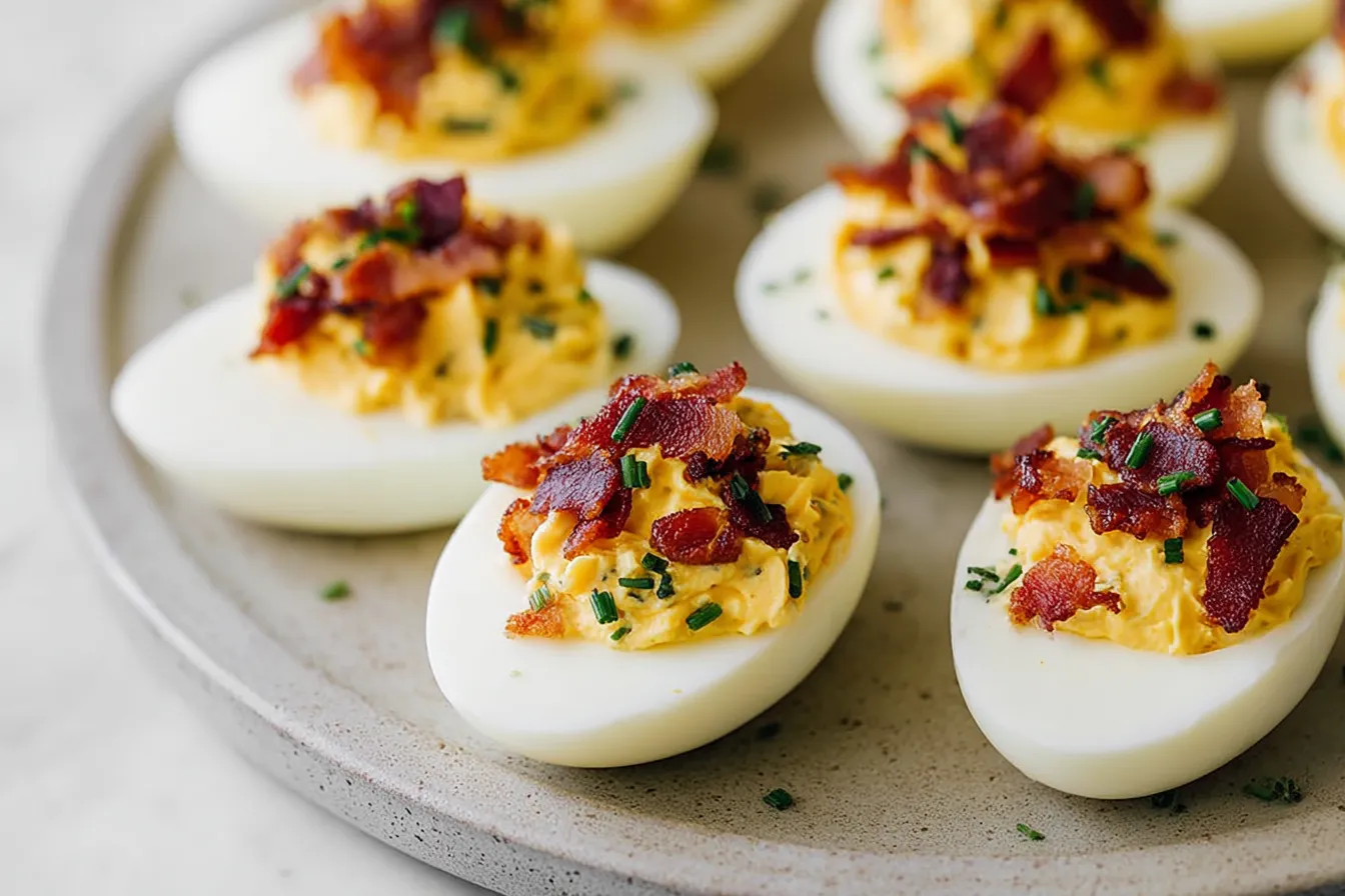 Bacon Deviled Eggs