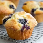 Freshly Baked Blueberry Muffins Ready to Enjoy