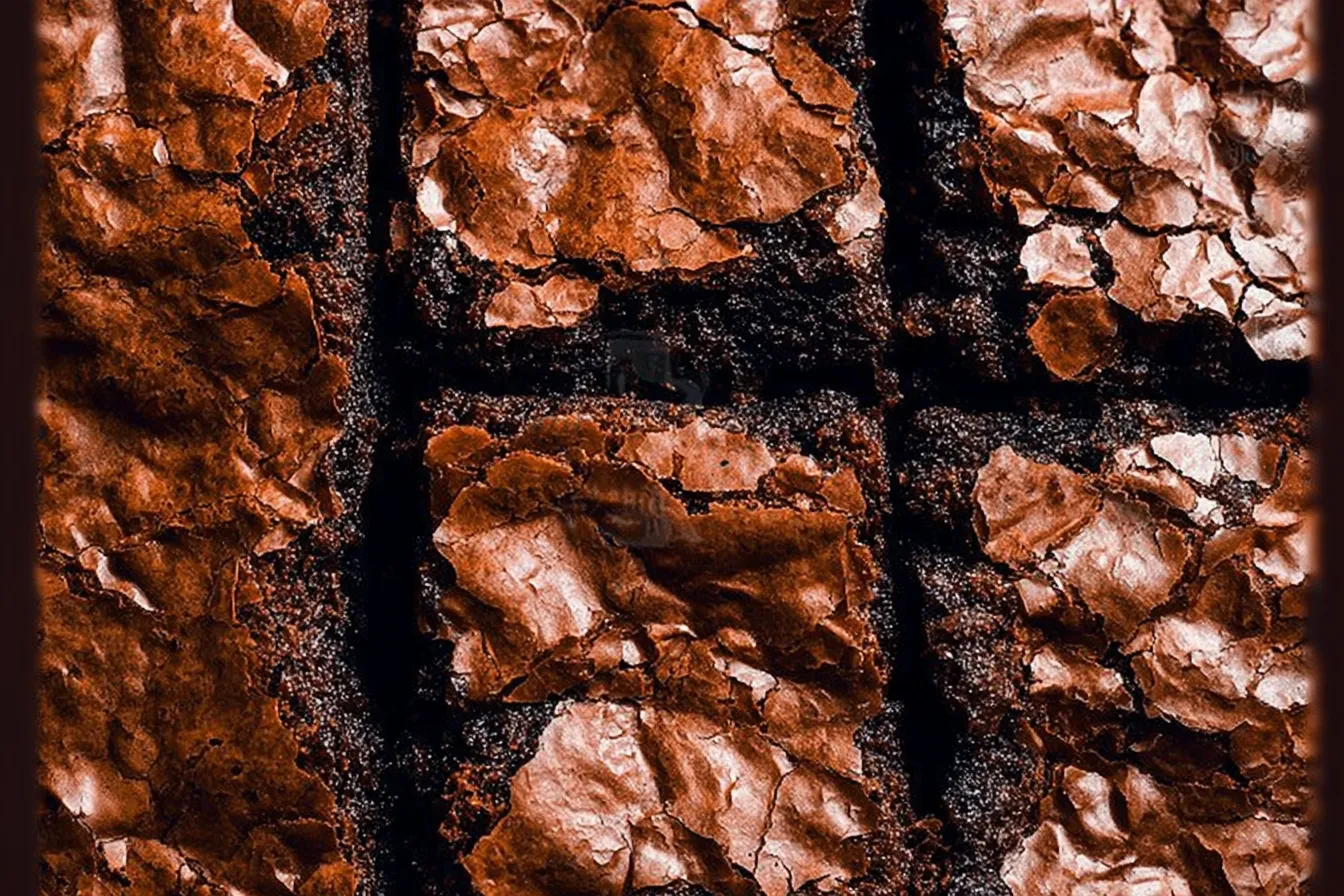 Homemade Brownies Fresh Out of the Oven