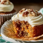 Delicious Carrot Cake Cupcakes with Cream Cheese Frosting