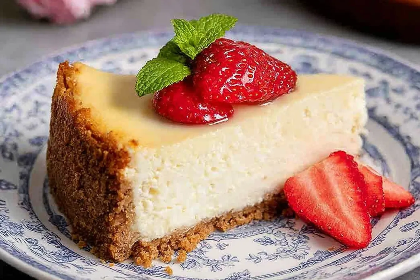 Creamy Cheesecake Slice - Perfect Dessert