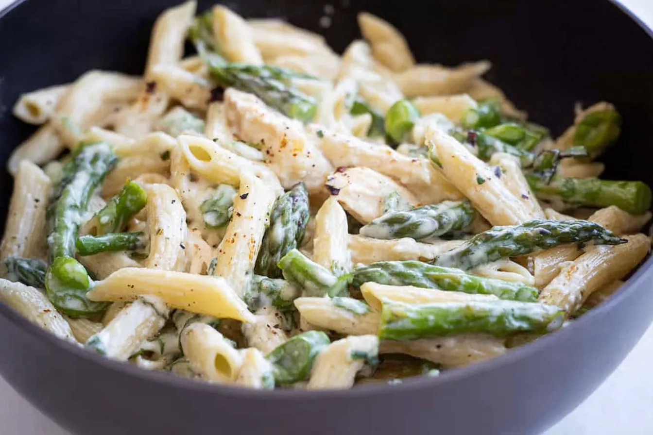 Chicken Asparagus Penne