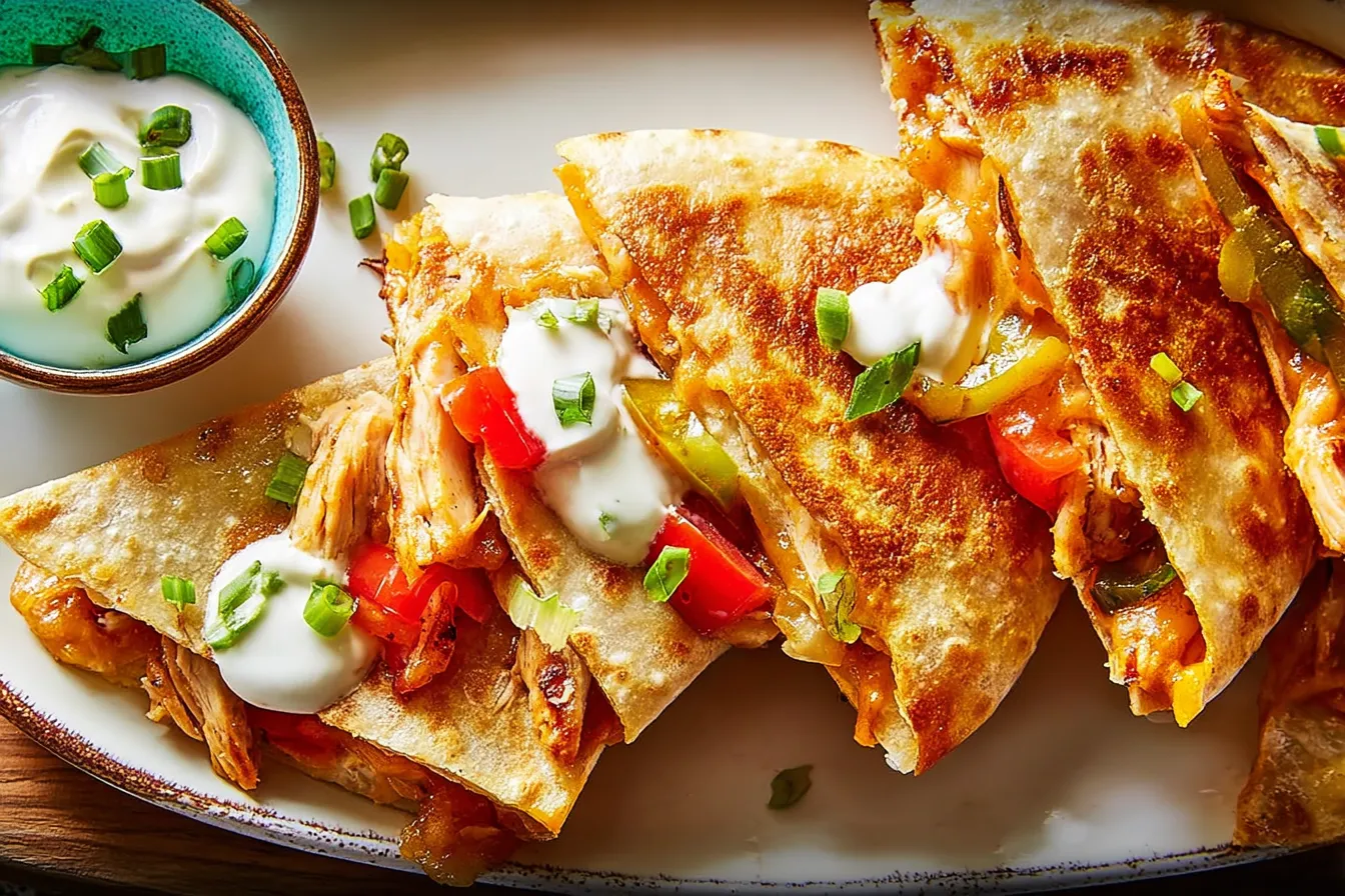 Chicken Quesadillas