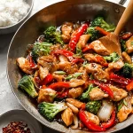 Colorful Chicken Stir Fry with Fresh Vegetables