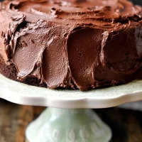Decadent Chocolate Cake with Chocolate Frosting