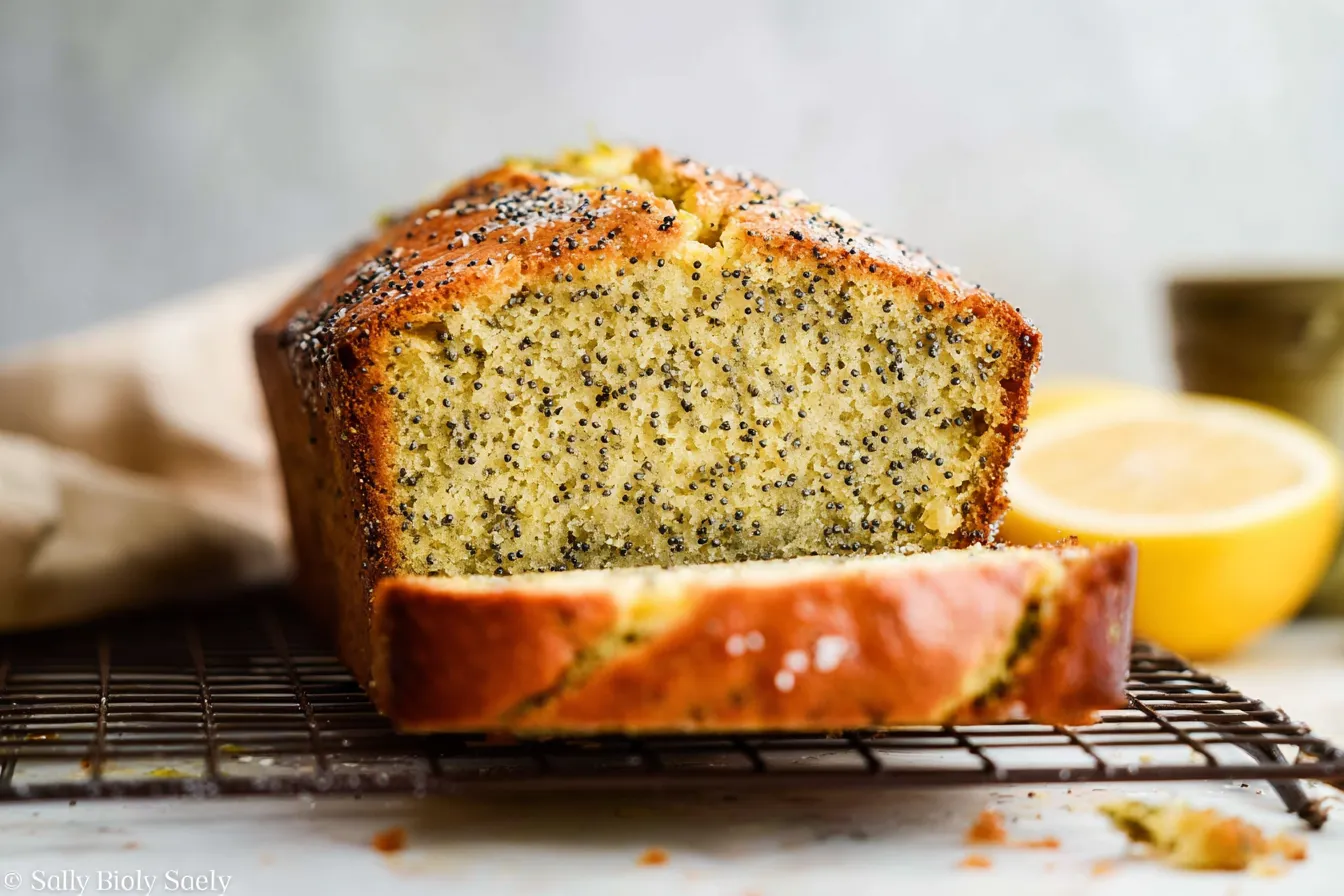 Classic Lemon Poppy Seed Bread