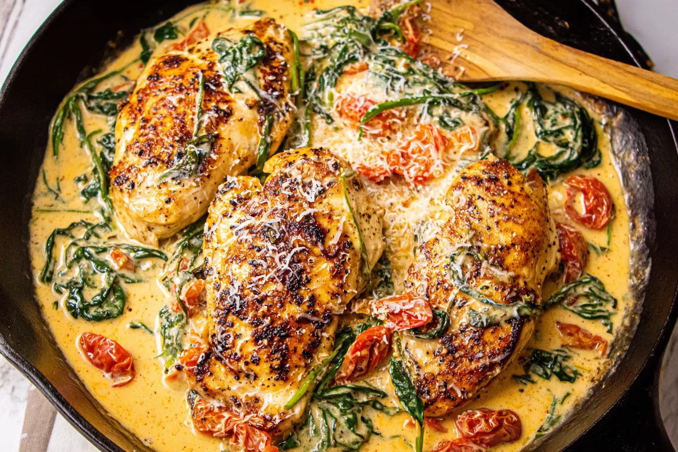 Creamy Tuscan Chicken Dish