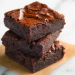 Fudgy Chocolate Brownies Freshly Baked