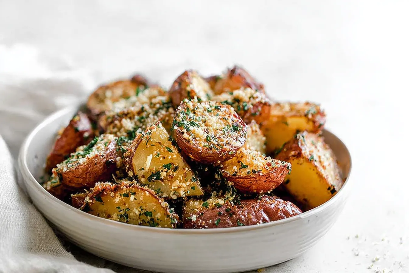 Garlic Parmesan Roasted Potatoes