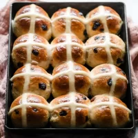 Delicious Hot Cross Buns Freshly Baked