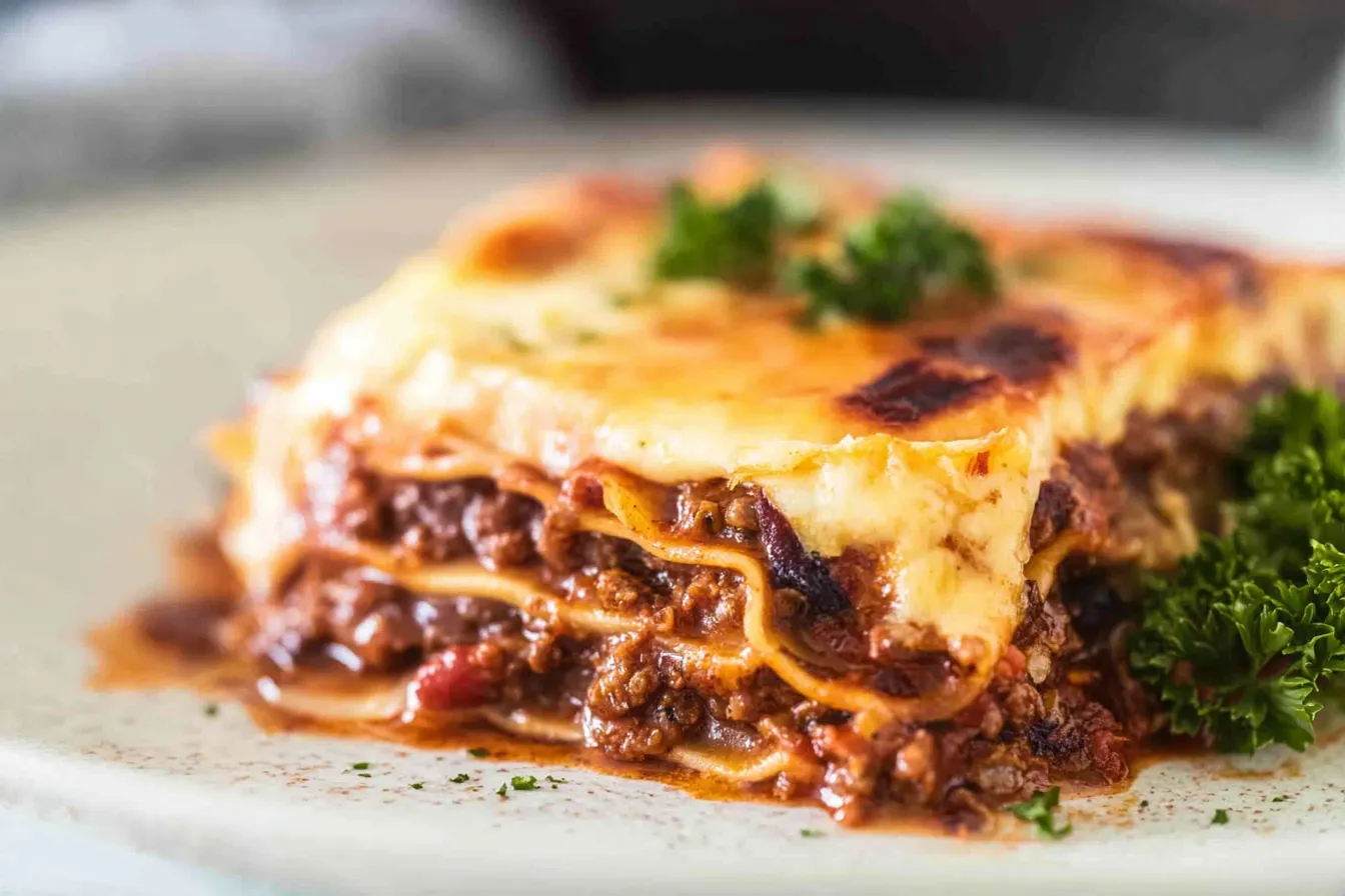 Hearty Layers of Homemade Lasagna