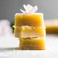 Lemon Bars Freshly Baked and Ready to Serve