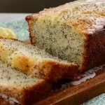 Lemon Poppy Seed Bread Freshly Baked