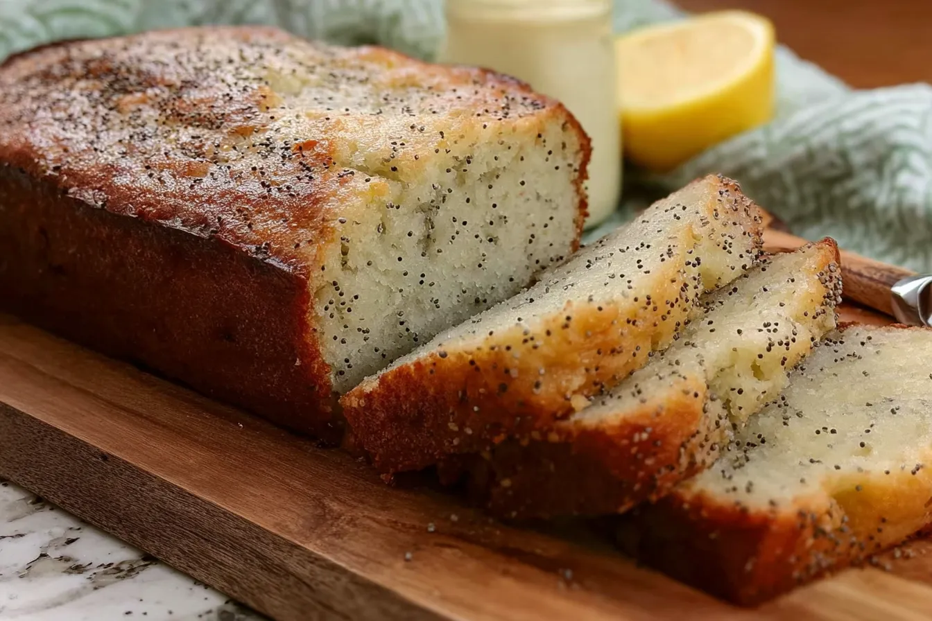 Lemon Poppy Seed Bread
