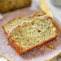 Lemon Poppy Seed Yogurt Bread Freshly Baked