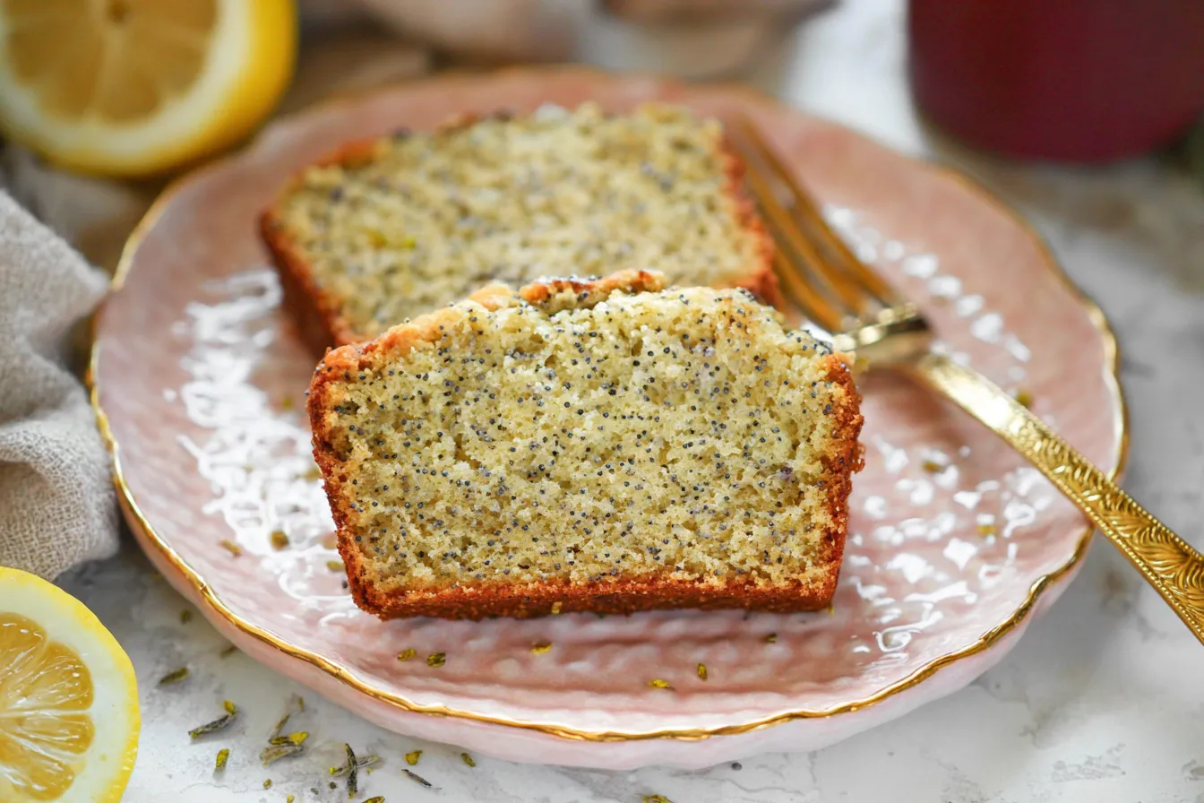 Lemon Poppy Seed Yogurt Bread