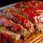Homemade Meatloaf Fresh from the Oven