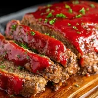 Homemade Meatloaf Fresh from the Oven