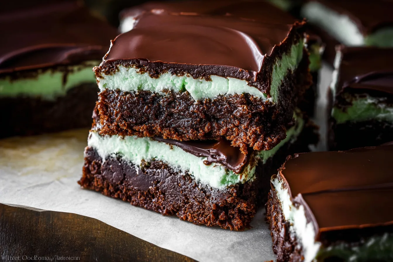 Mint Chocolate Brownies