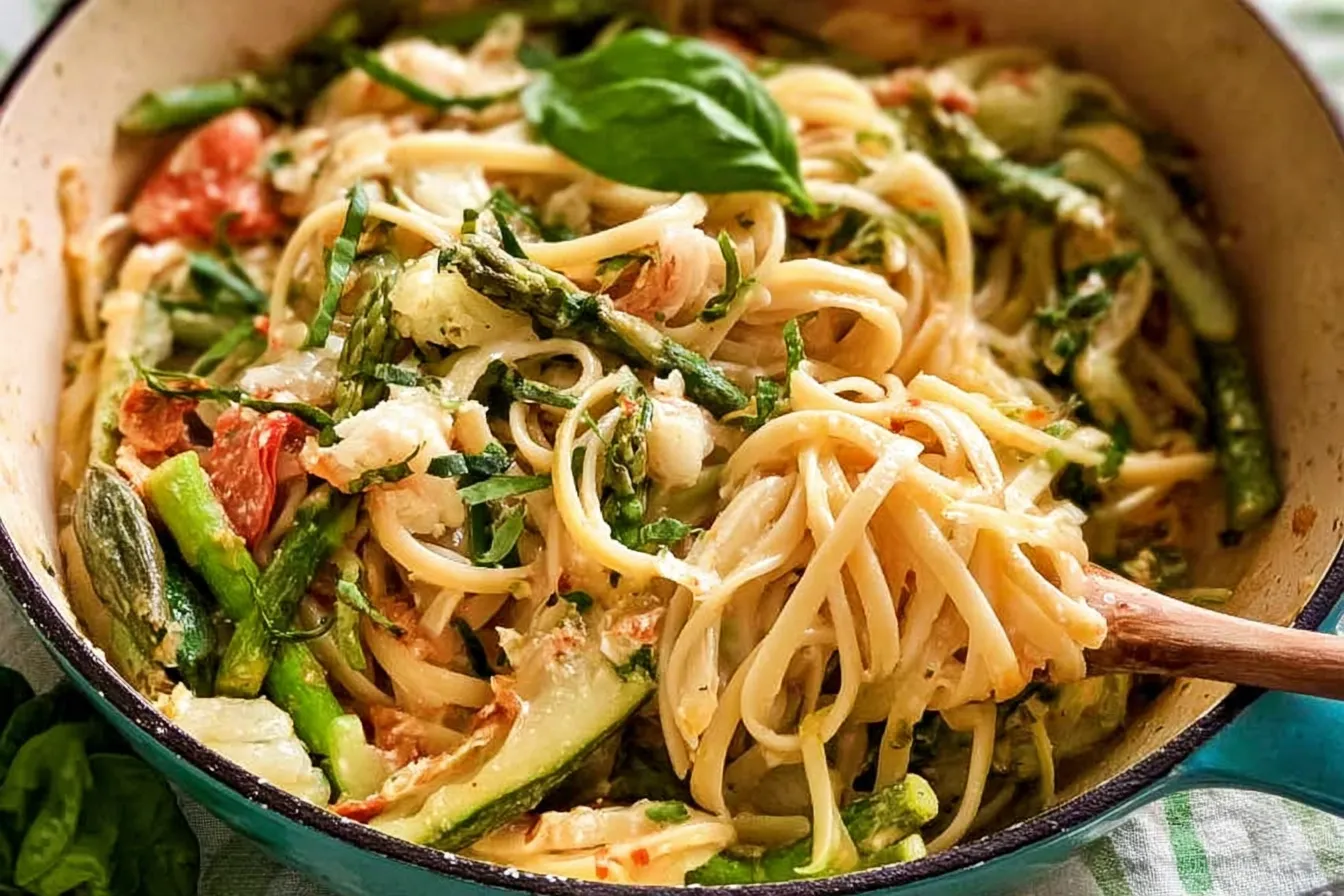 Roasted Vegetable Pasta Primavera