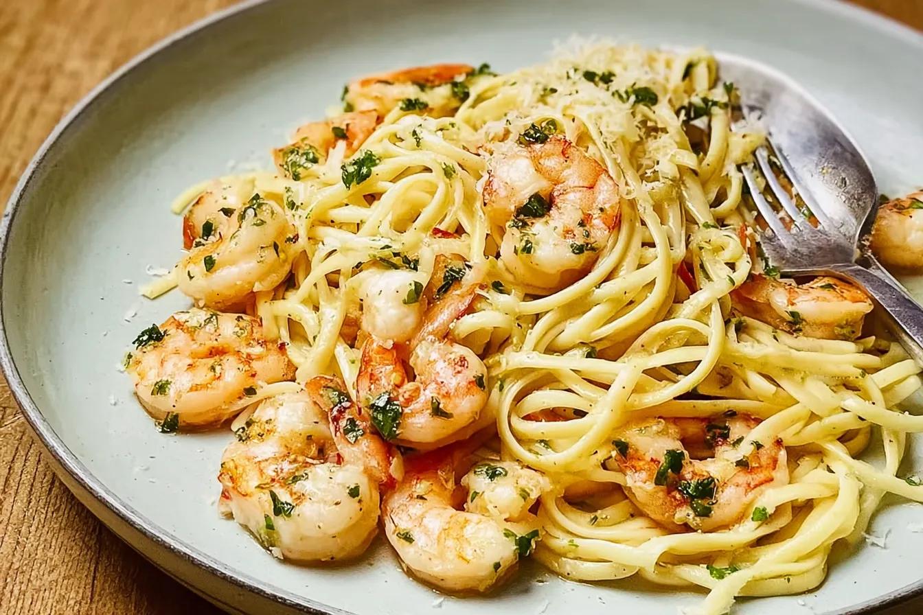 Shrimp Scampi Pasta