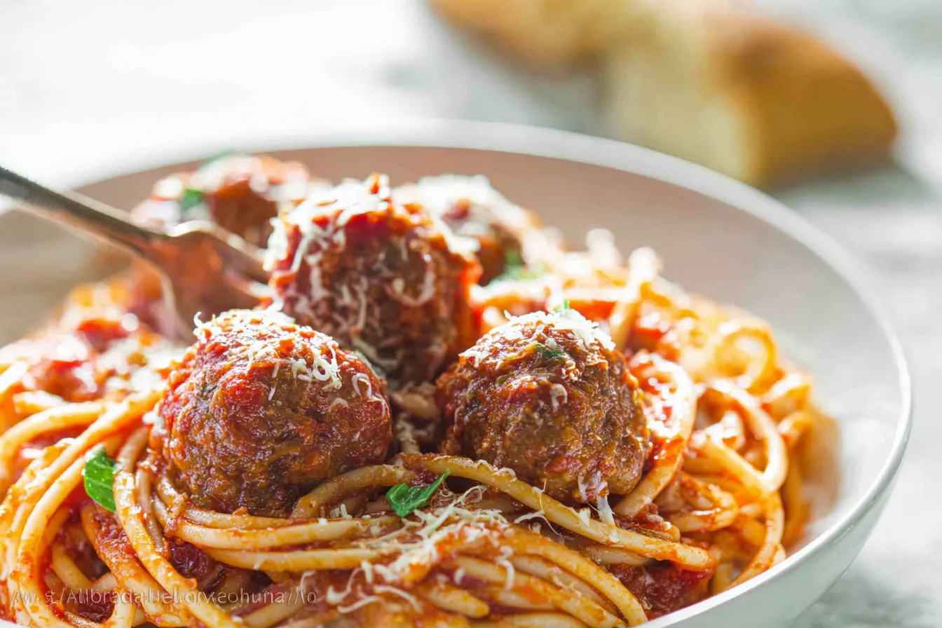 Spaghetti and Meatballs