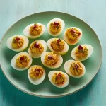 Spicy Sriracha Deviled Eggs Plate