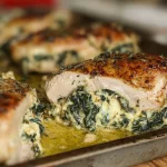 Spinach and Feta Stuffed Chicken