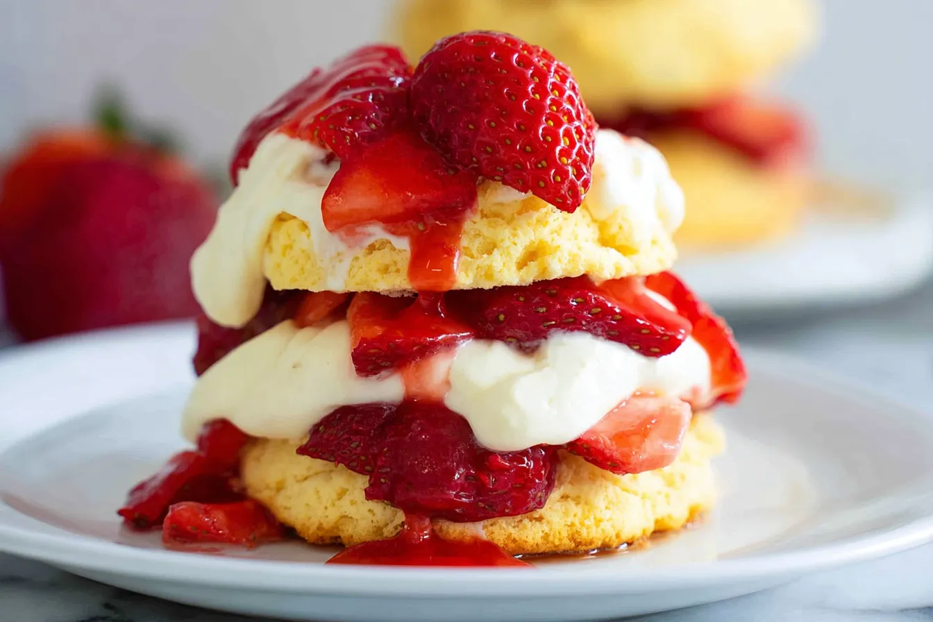 Strawberry Shortcake Biscuits