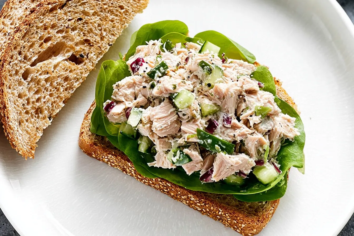 Delicious Tuna Salad in a Fresh Bowl