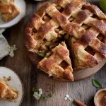 Delicious Apple Pie Freshly Baked