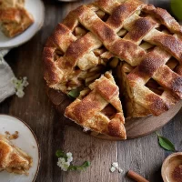 Delicious Apple Pie Freshly Baked