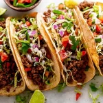 Delicious Beef Tacos Ready to Serve