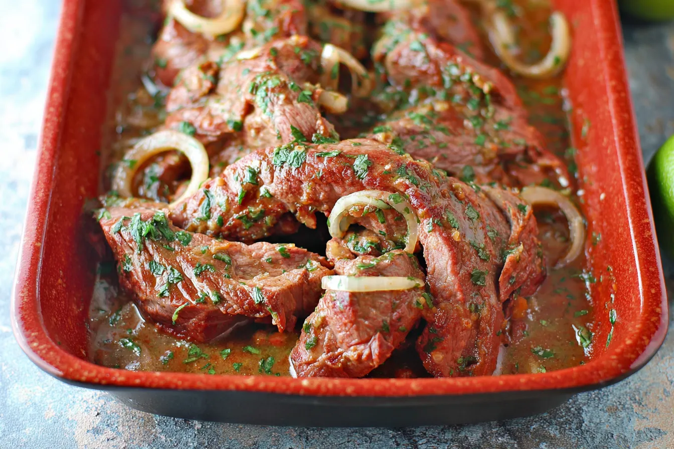 Delicious Beer-Marinated Carne Asada on the Grill