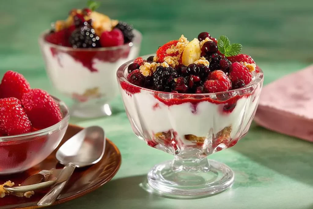 Berry Parfait - A Colorful Layered Delight