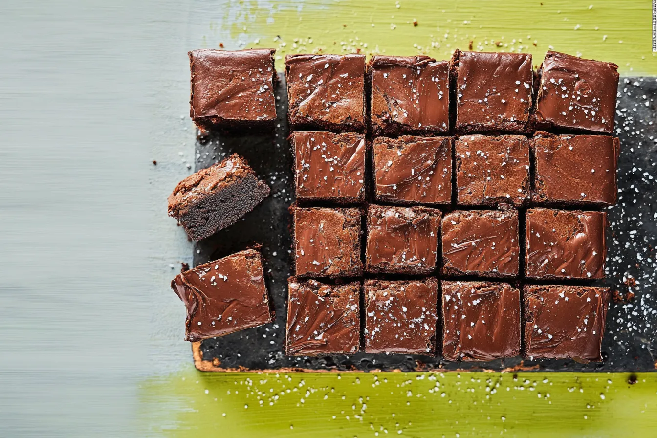 Delicious Brownies Fresh Out of the Oven