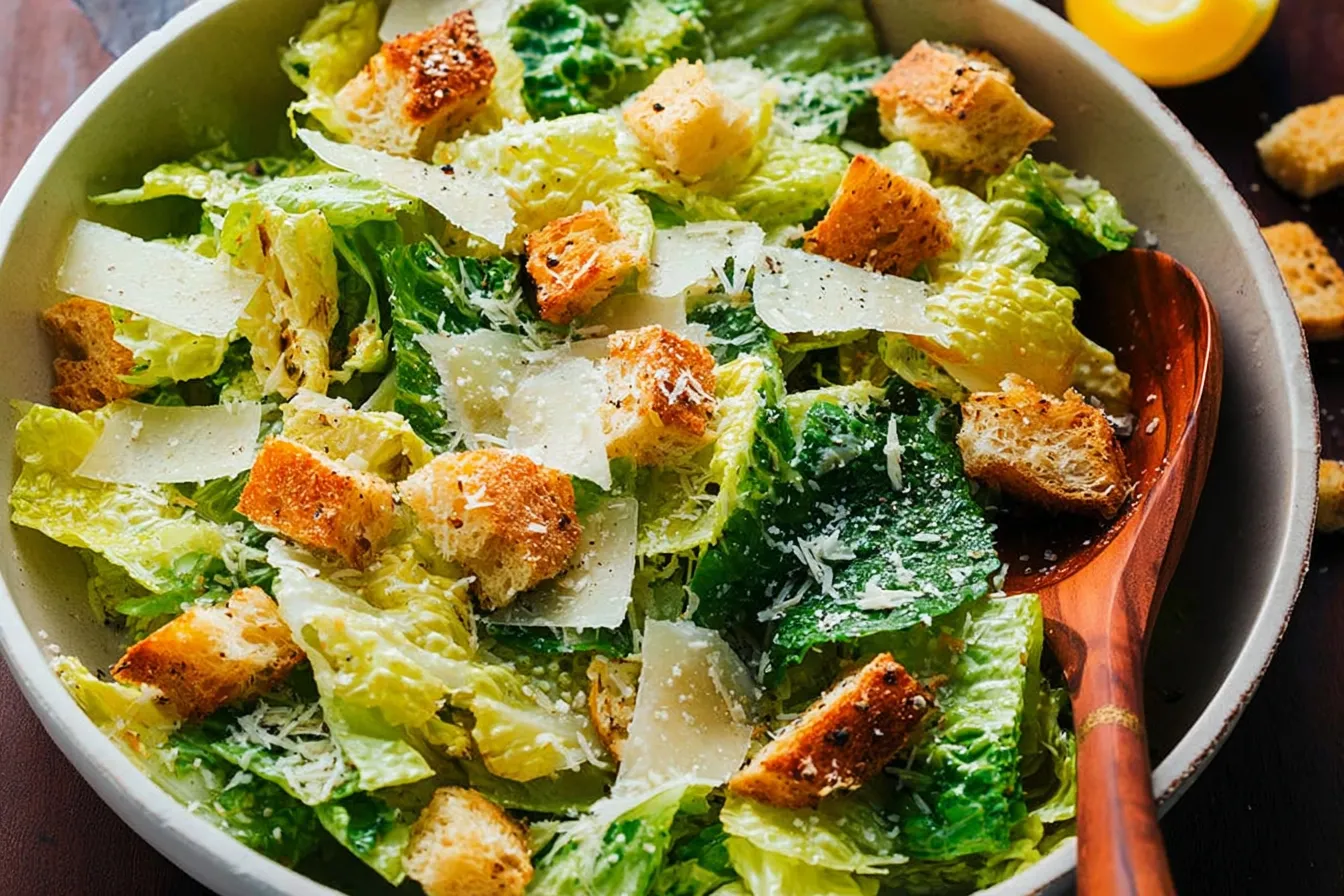 Caesar Salad with a Twist: Fresh Ingredients and Flavor