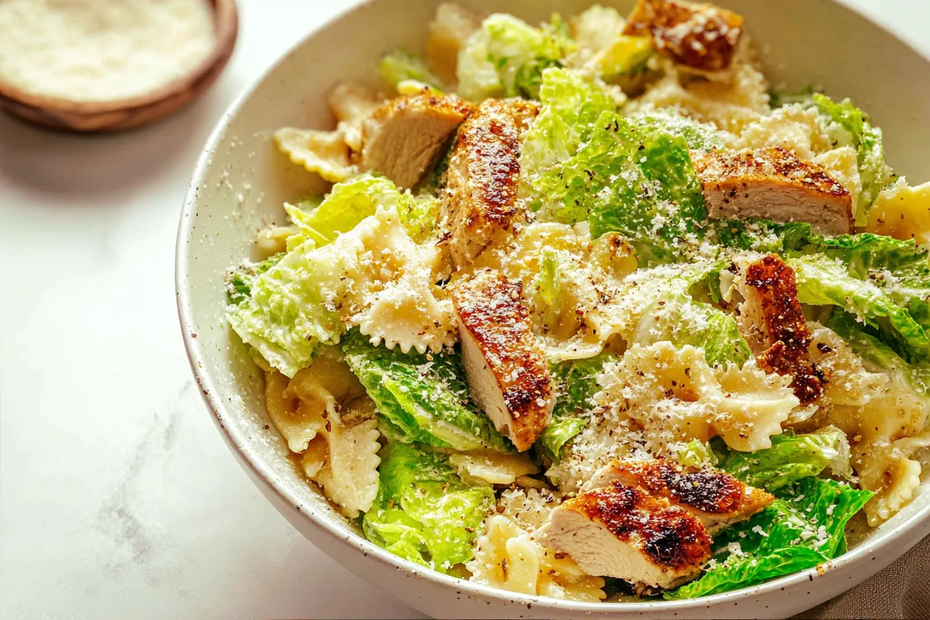 Chicken Caesar Pasta Salad