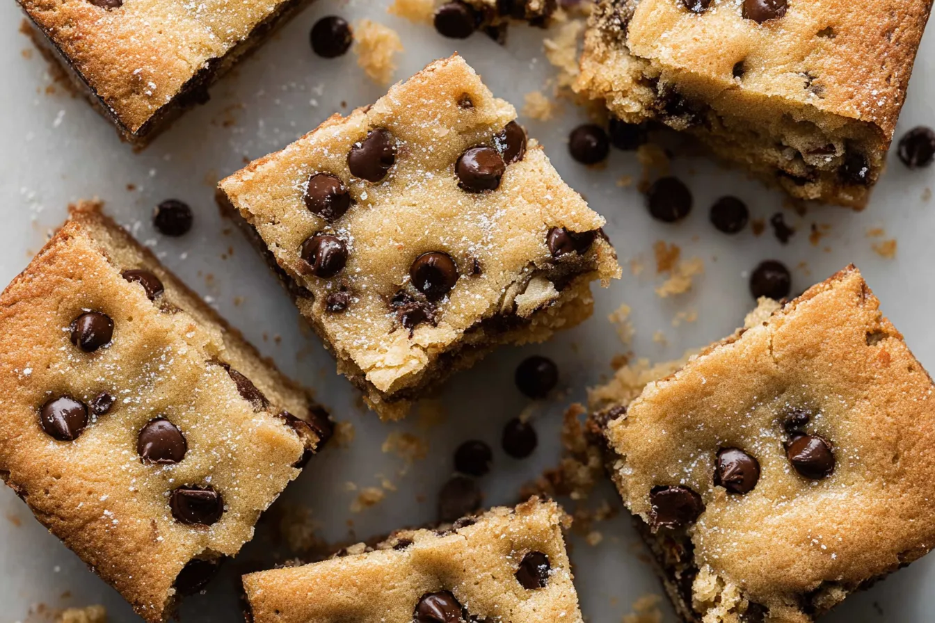 Chocolate Chip Cookie Bars