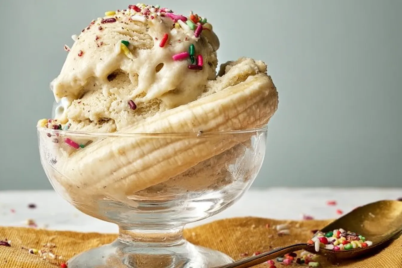 Frozen Banana Ice Cream