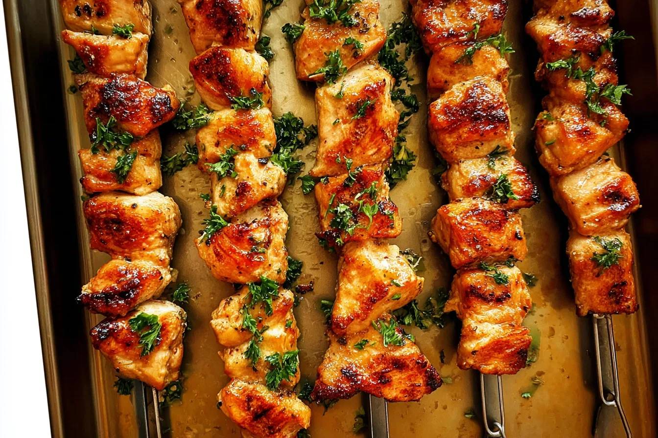 Grilled Chicken Skewers