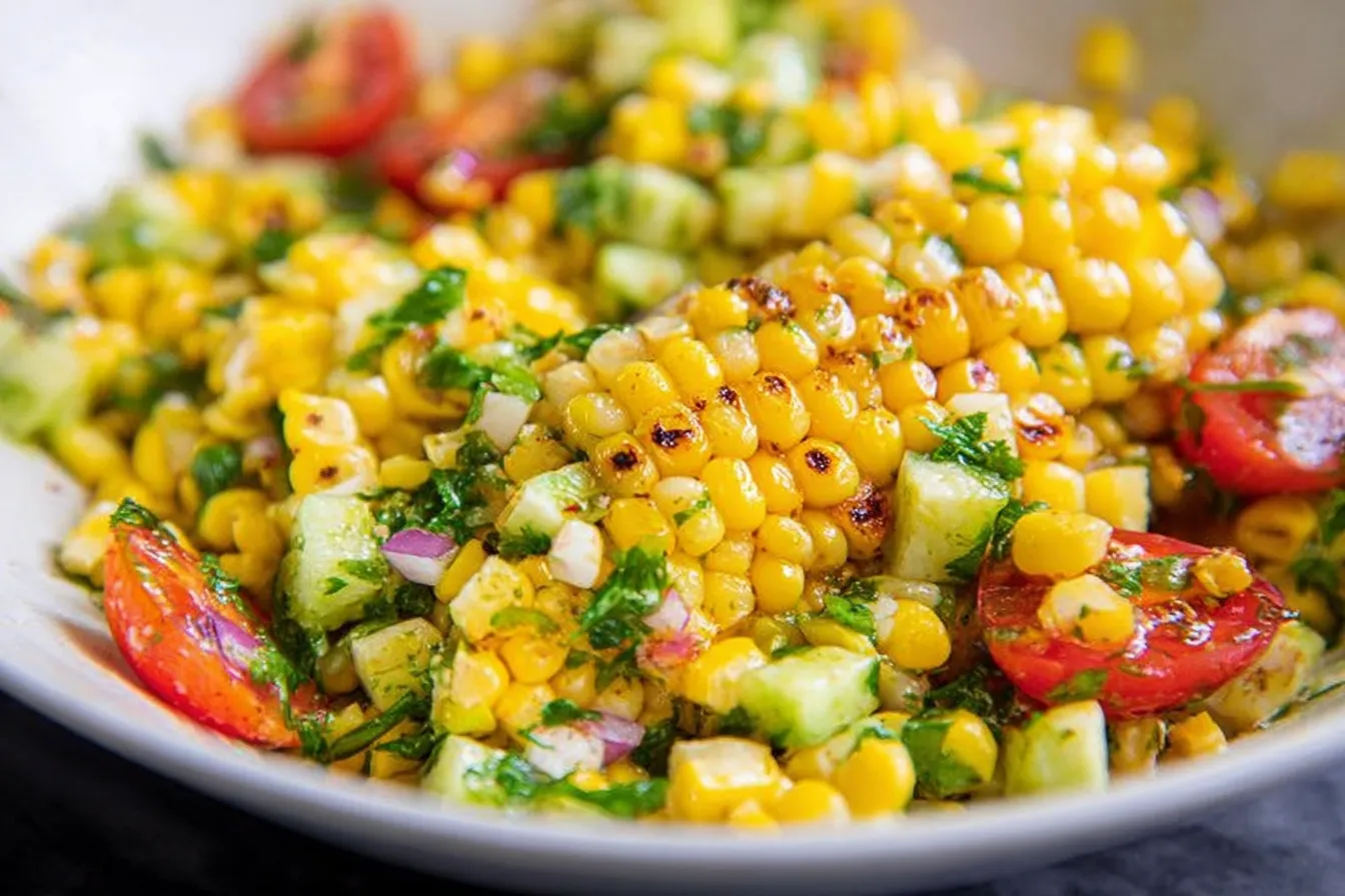 Grilled Corn Salad