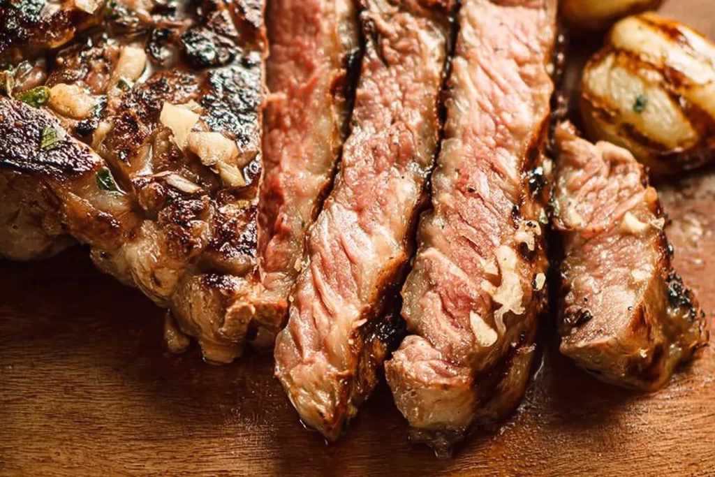 Delicious Grilled Steak on the BBQ