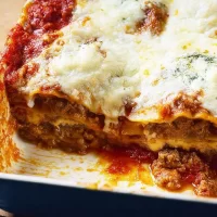 Delicious Homemade Lasagna Fresh Out of the Oven