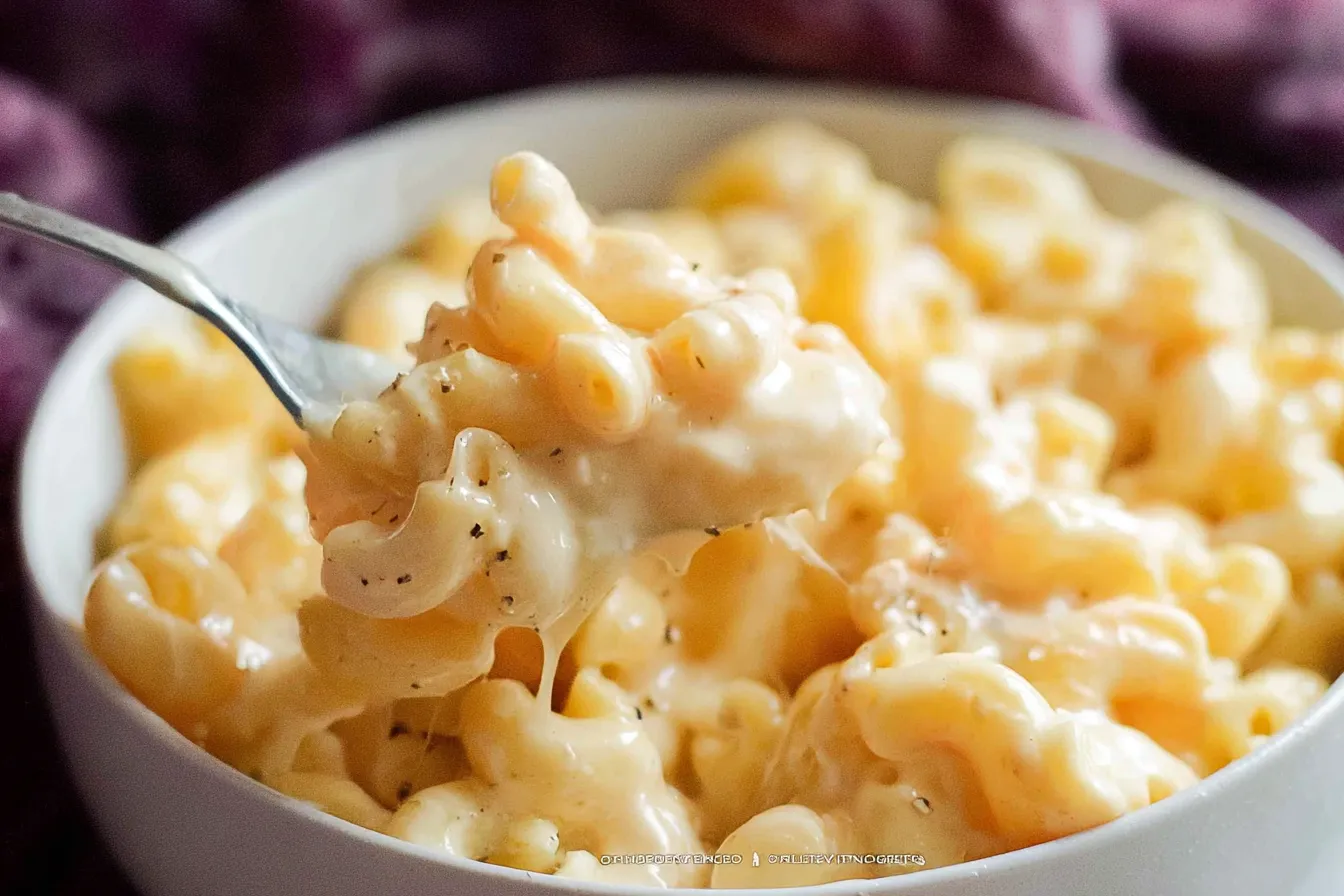 Creamy Macaroni and Cheese in a Baking Dish