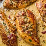 Marry Me Chicken Plated with Fresh Herbs