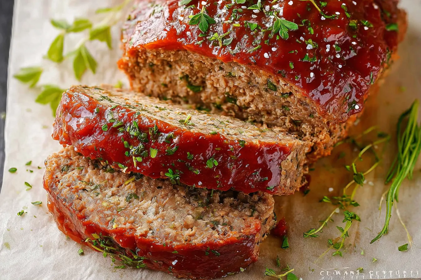 Classic Meatloaf Fresh Out of the Oven