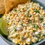 Mexican Street Corn Dip in a Bowl